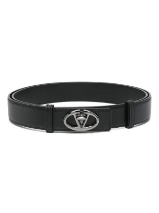 Valentino Garavani Bold Edition VLogo Belt | Black | FARFETCH display picture 1