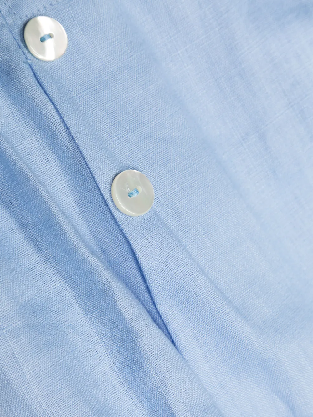 Siola Shorts met dubbele rij knopen Blauw