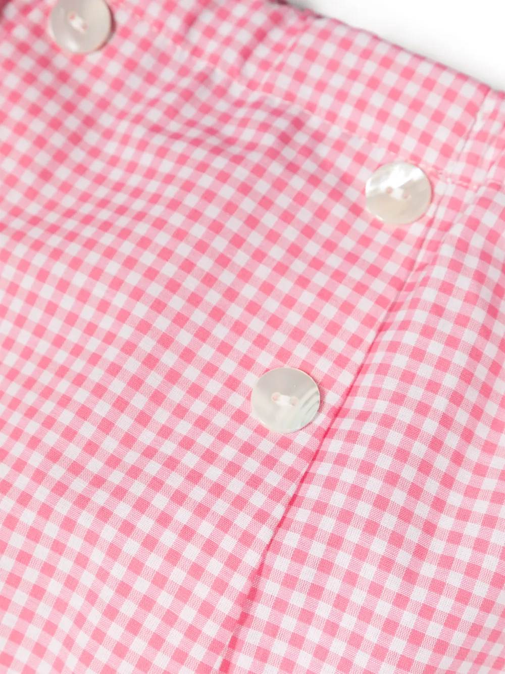 Siola Shorts met dubbele rij knopen Roze