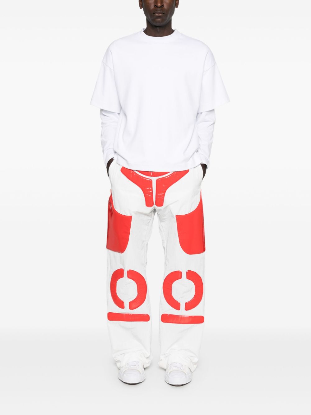 Walter Van Beirendonck Space broek - Wit