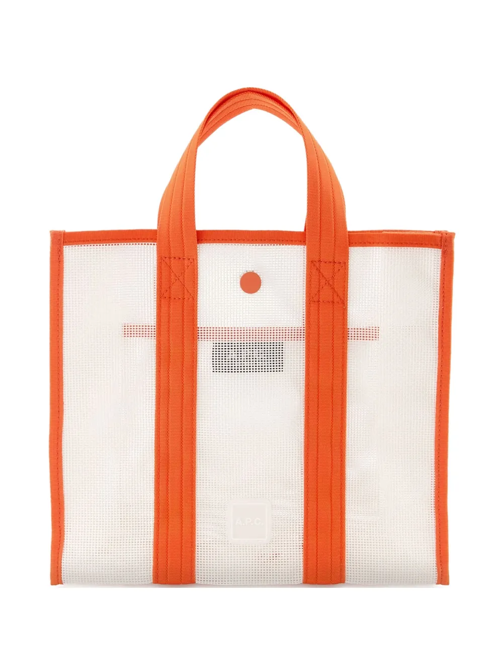 A.P.C. trim-handle tote bag | White | Image 1