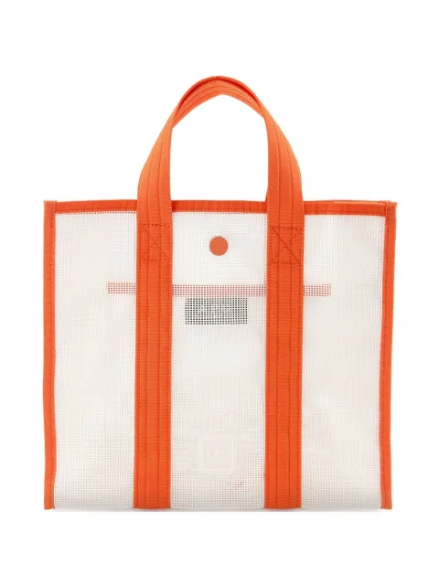 A.P.C. tote con ribete
