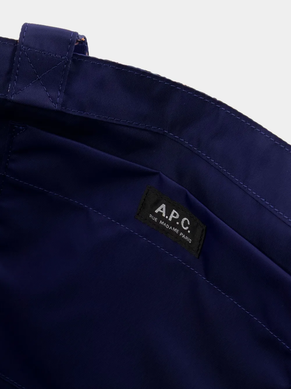 Apc A.p.c. X Brain Dead Co-signed Double-sided Tott Bag In Blue