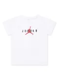 Jordan Kids logo-print T-shirt - White