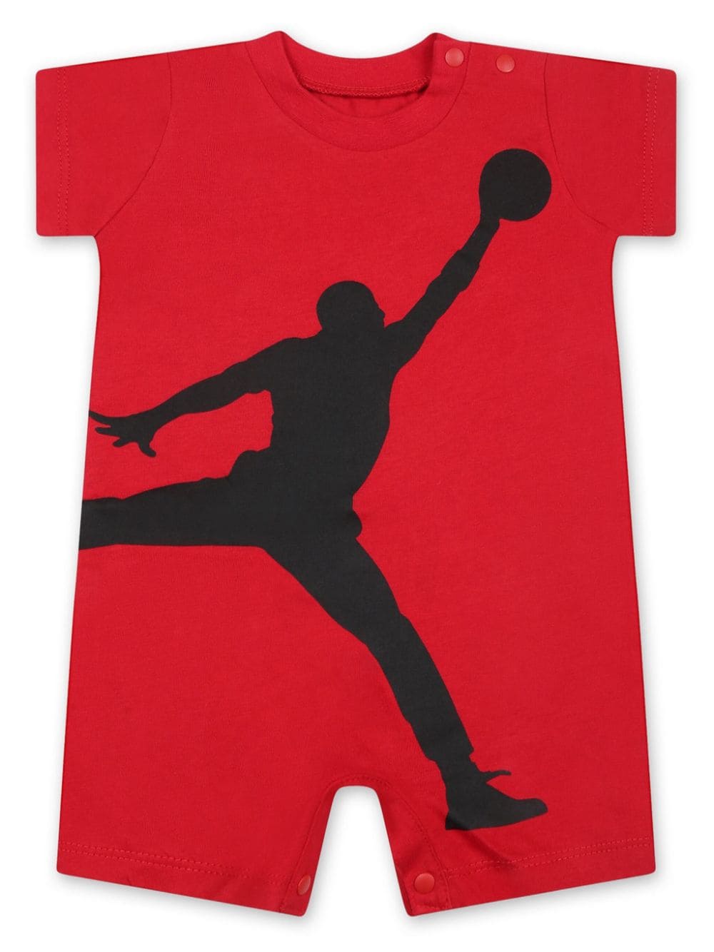 Jordan Logo-print Babygrow In Red