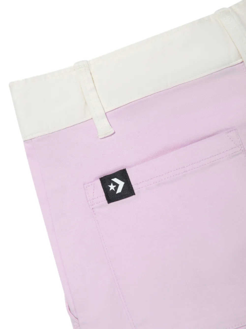 Converse Kids Shorts met colourblocking Paars