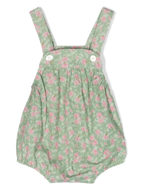 Siola floral-print cotton overall