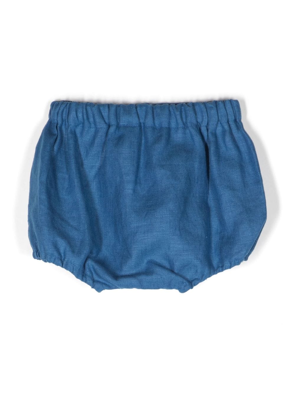 Siola double-breasted linen shorts - Blauw