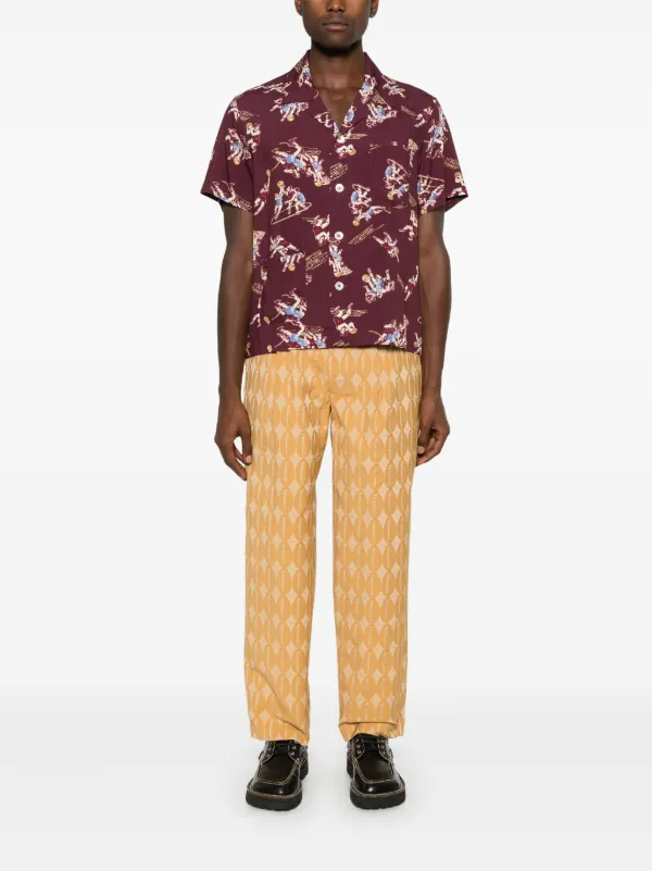 BODE Layup シャツ | パープル | FARFETCH JP