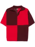 BODE Checker polo shirt - Red