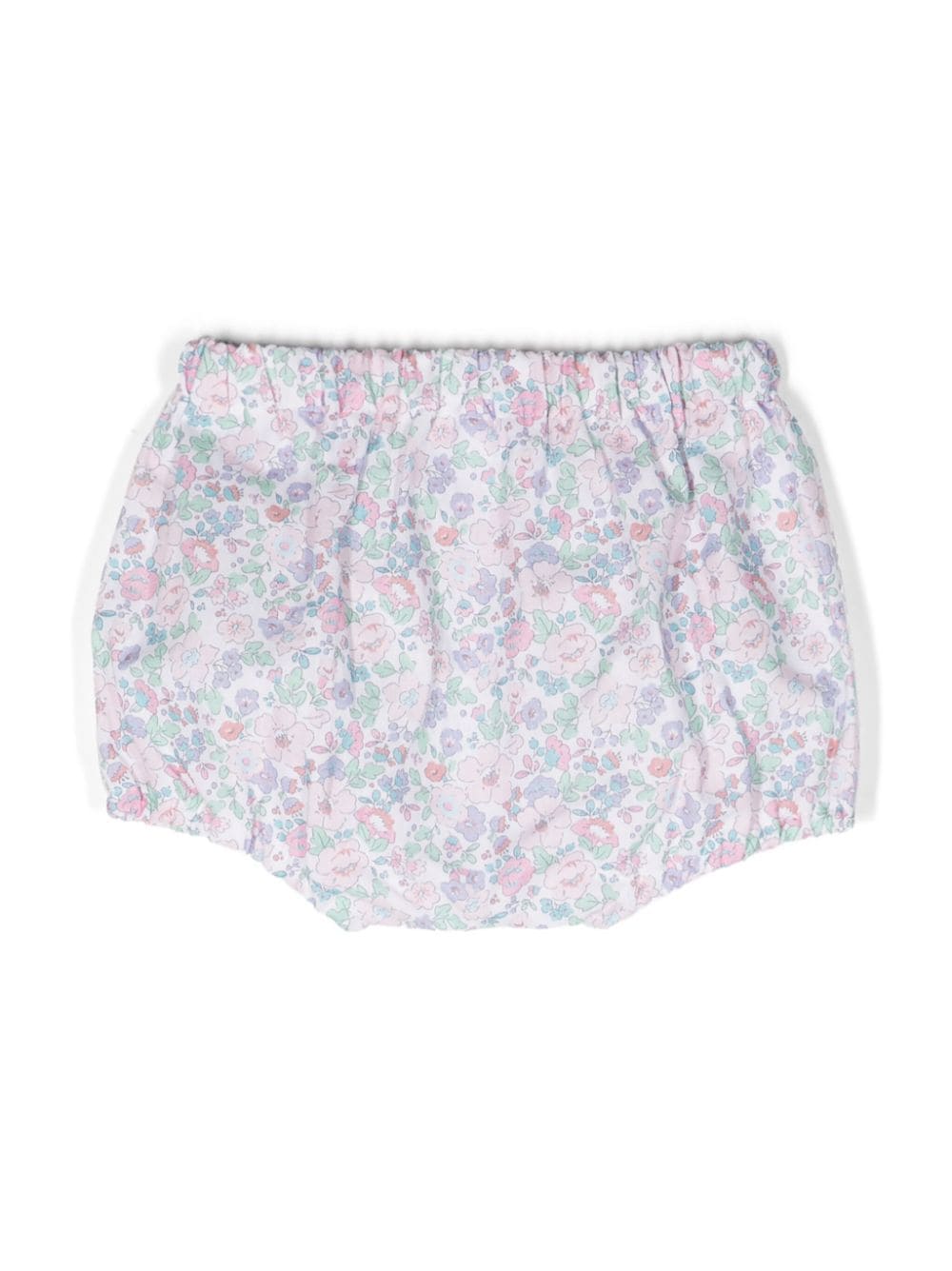 Siola double-breasted floral-print shorts - Wit