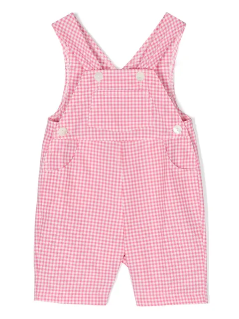 Siola gingham poplin overall