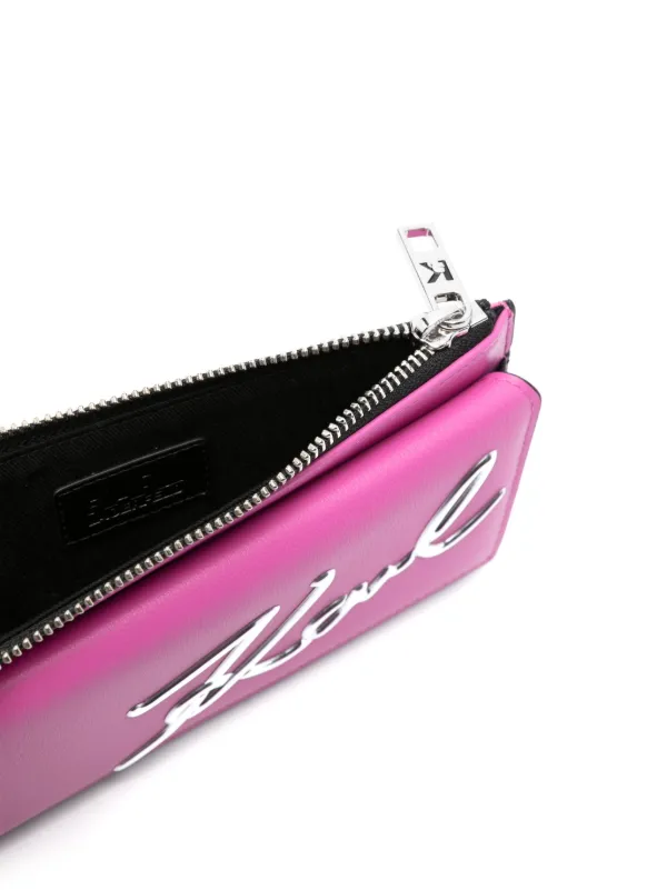 Small Karl Lagerfeld Portemonnaie Pink KARL LAGERFELD K/Mau Small