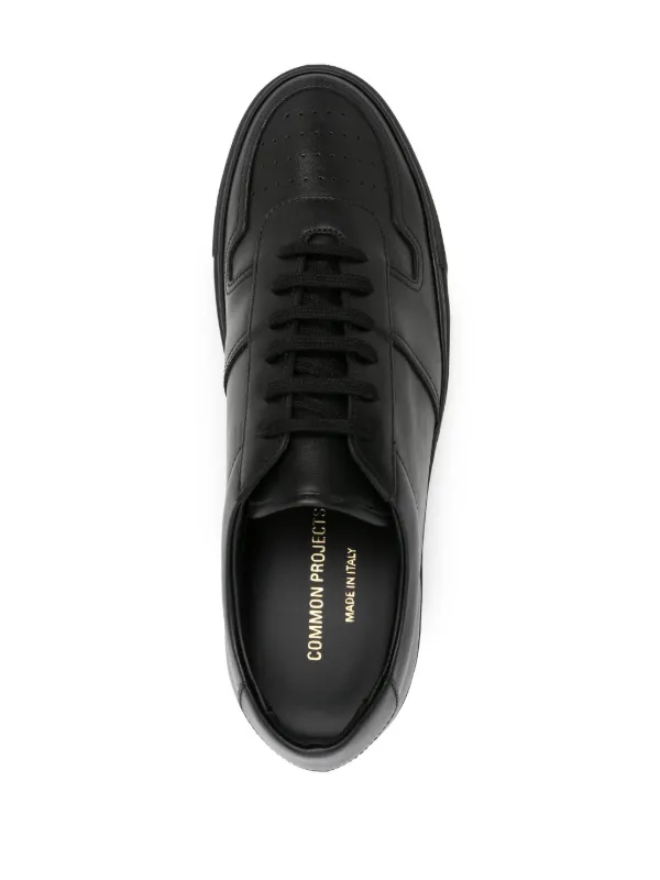 Common Projects BBall lace up Sneakers Black FARFETCH AE