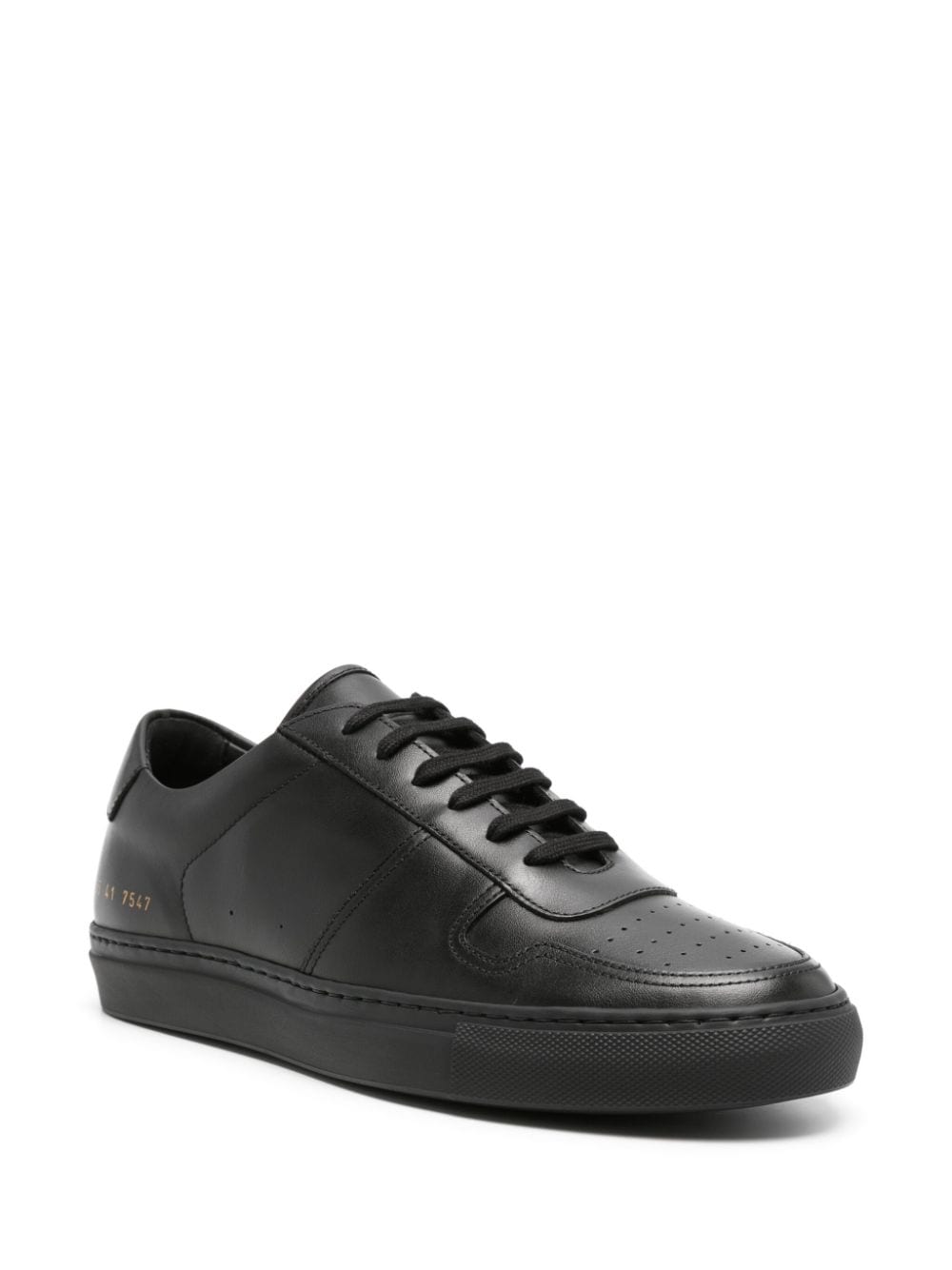 Shop Common Projects Bball Lace-up Sneakers In Black