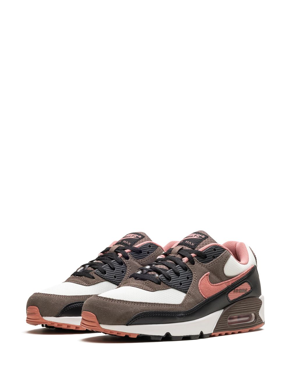 Shop Nike Air Max 90 "ironstone Red/stardust" Sneakers In Brown