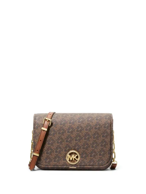 Michael Michael Kors Delancey logo-plaque crossbody bag 
