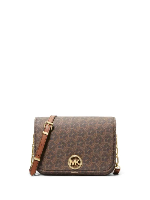 Sac à bandoulière à plaque logo - Michael Michael Kors - Modalova