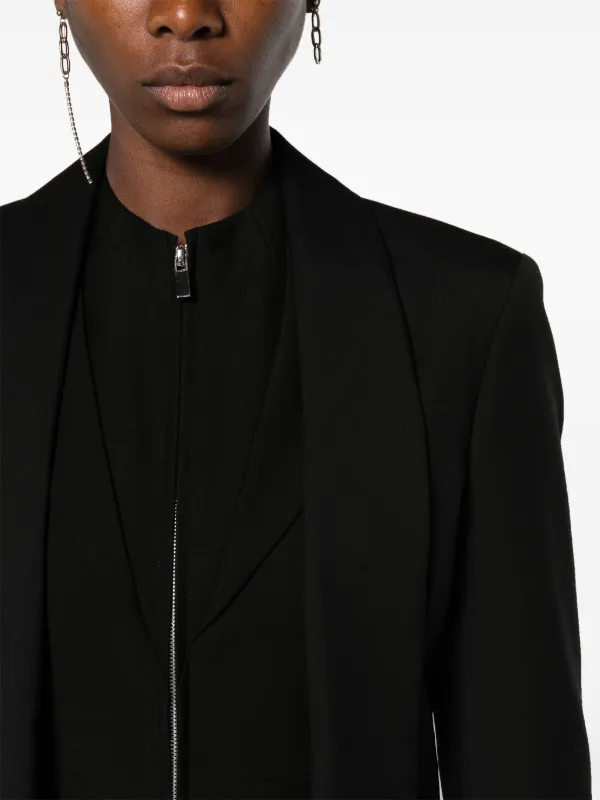 Comme Des Garçons ショールラペル ジャケット | ブラック | FARFETCH JP