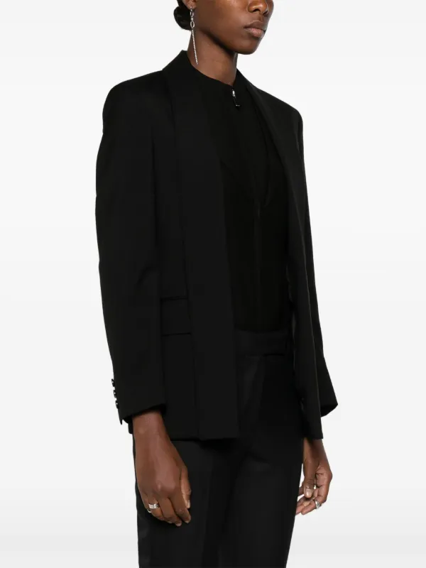 Comme Des Garçons ショールラペル ジャケット | ブラック | FARFETCH JP