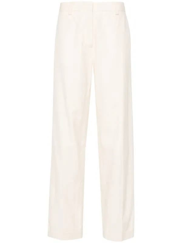 パンツ MIU MIU White Poplin Pyjama Pant 19302554_42701069_600.jpg
