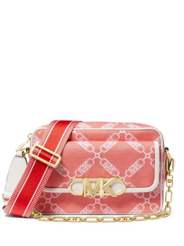 Red mk crossbody bag sale