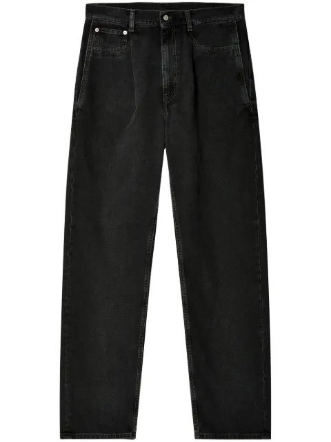 Hed Mayner pleat-detail straight-leg jeans 