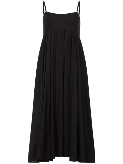 AZEEZA Rachel poplin midi dress