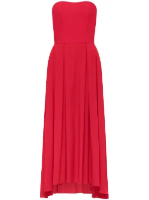 knee length dresses for ladies Lauryn Dress Orange  TOVE Studio
