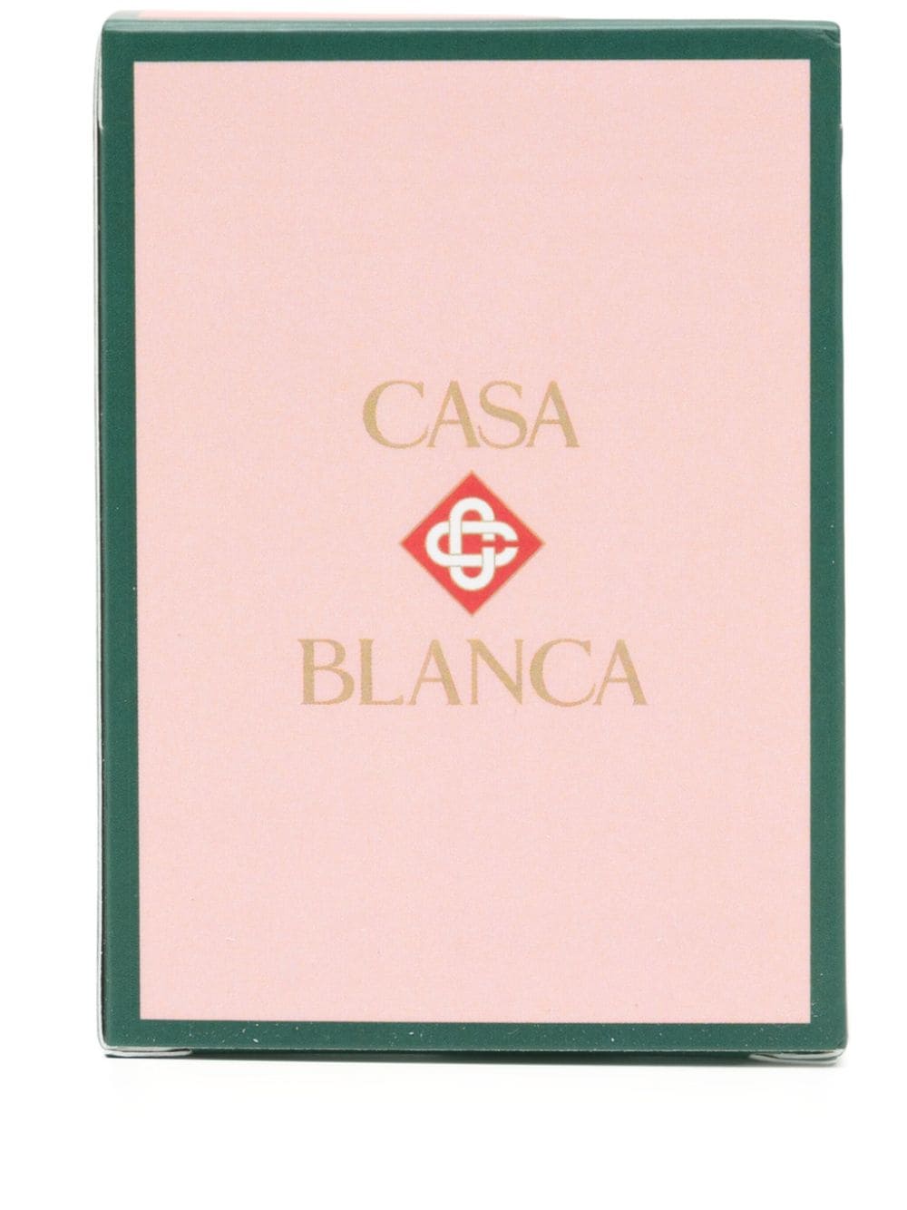 Casablanca Monogram-print Playing Cards In Red