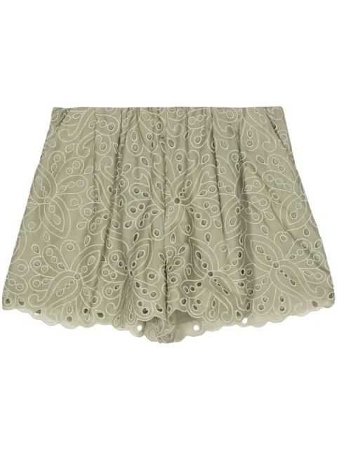 Dice Kayek broderie anglaise cotton shorts