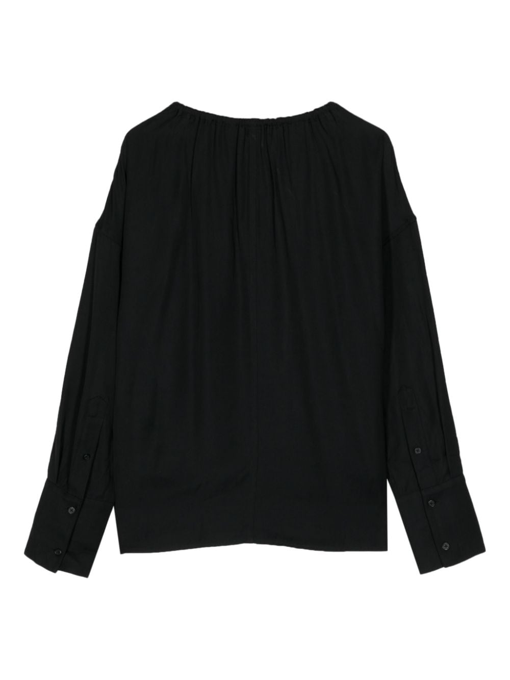 Image 2 of Helmut Lang half-zip blouse