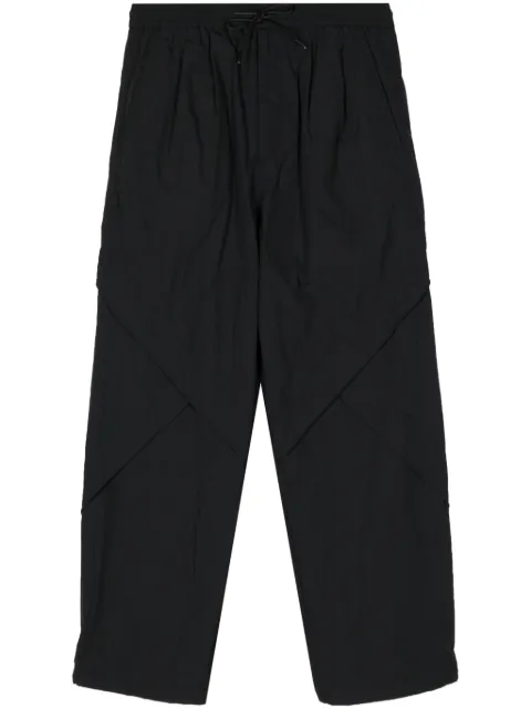 Juun.J panelled straight-leg trousers