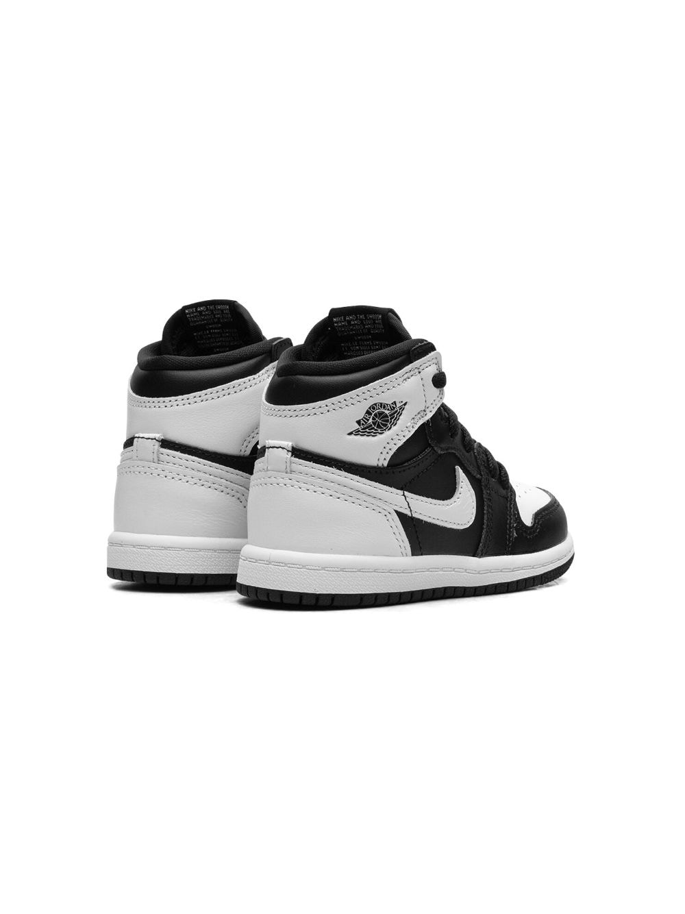 Shop Jordan Air  1 Retro High Og "reverse Panda" Sneakers In Black
