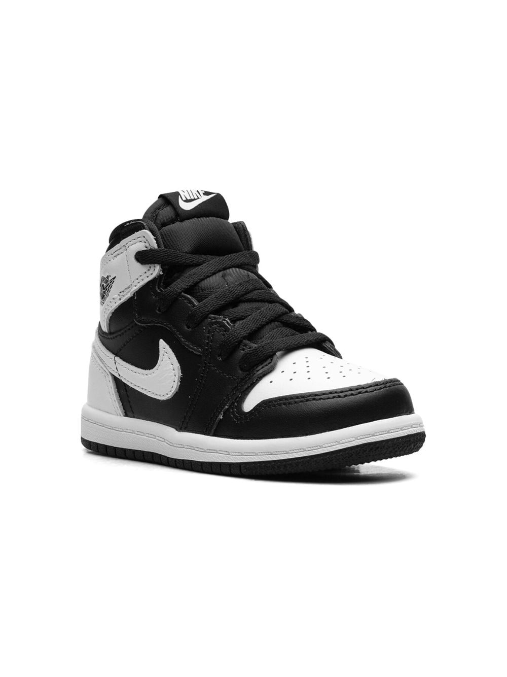 Jordan Kids' Air  1 Retro High Og "reverse Panda" Sneakers In Black