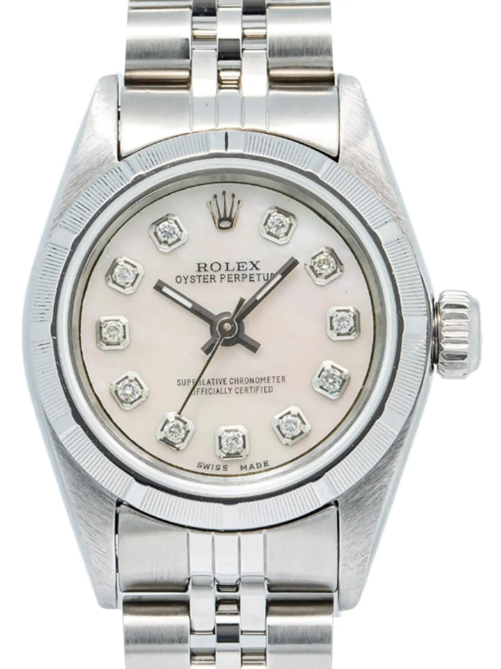 Rolex Pre-owned Oyster Perpetual horloge - Wit