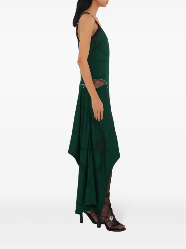 ワンピース BURBERRY Women Mid Skirts 8103455 C1745 Green Pleated checked midi skirt in green - Burberry | Mytheresa