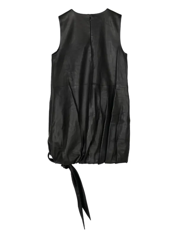 Helmut Lang Leather Puffball Minidress | Black | FARFETCH KW Helmut Lang Leather Puffball Minidress | Black | FARFETCH KW