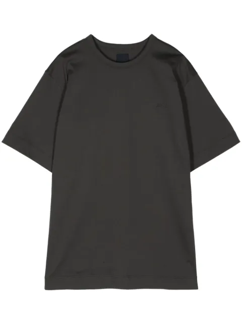 Juun.J logo-appliqué cotton T-shirt
