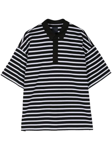 Juun.J striped cotton T-shirt