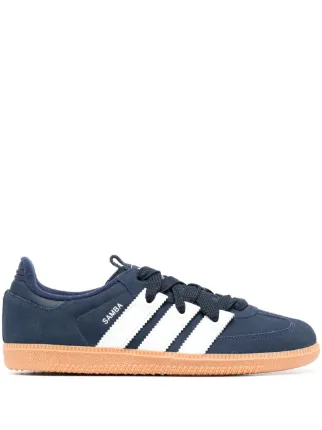 Adidas Samba OG Leren Sneakers Blauw FARFETCH NL