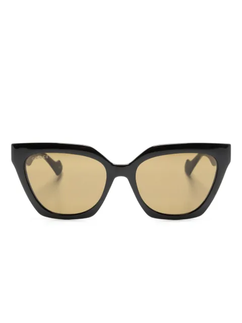 Gucci Eyewear gafas de clip con montura cat eye