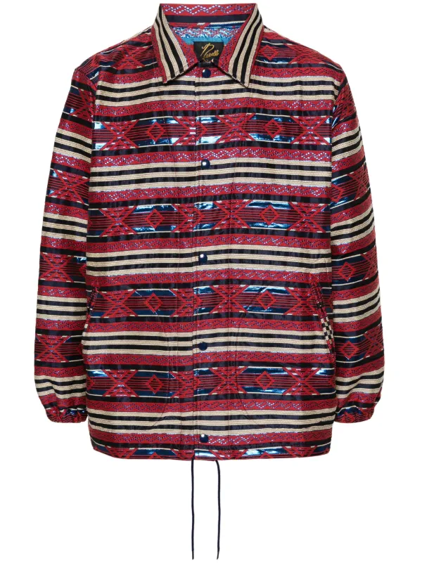 ニードルス Needles 24AW B.D. EDW Shirt Cotton Stripe Cloth