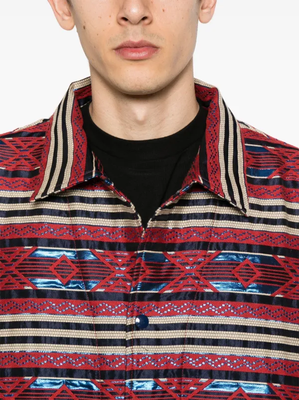 Needles/ニードルズ】シャツ B.D. EDW Shirt Cotton Stripe