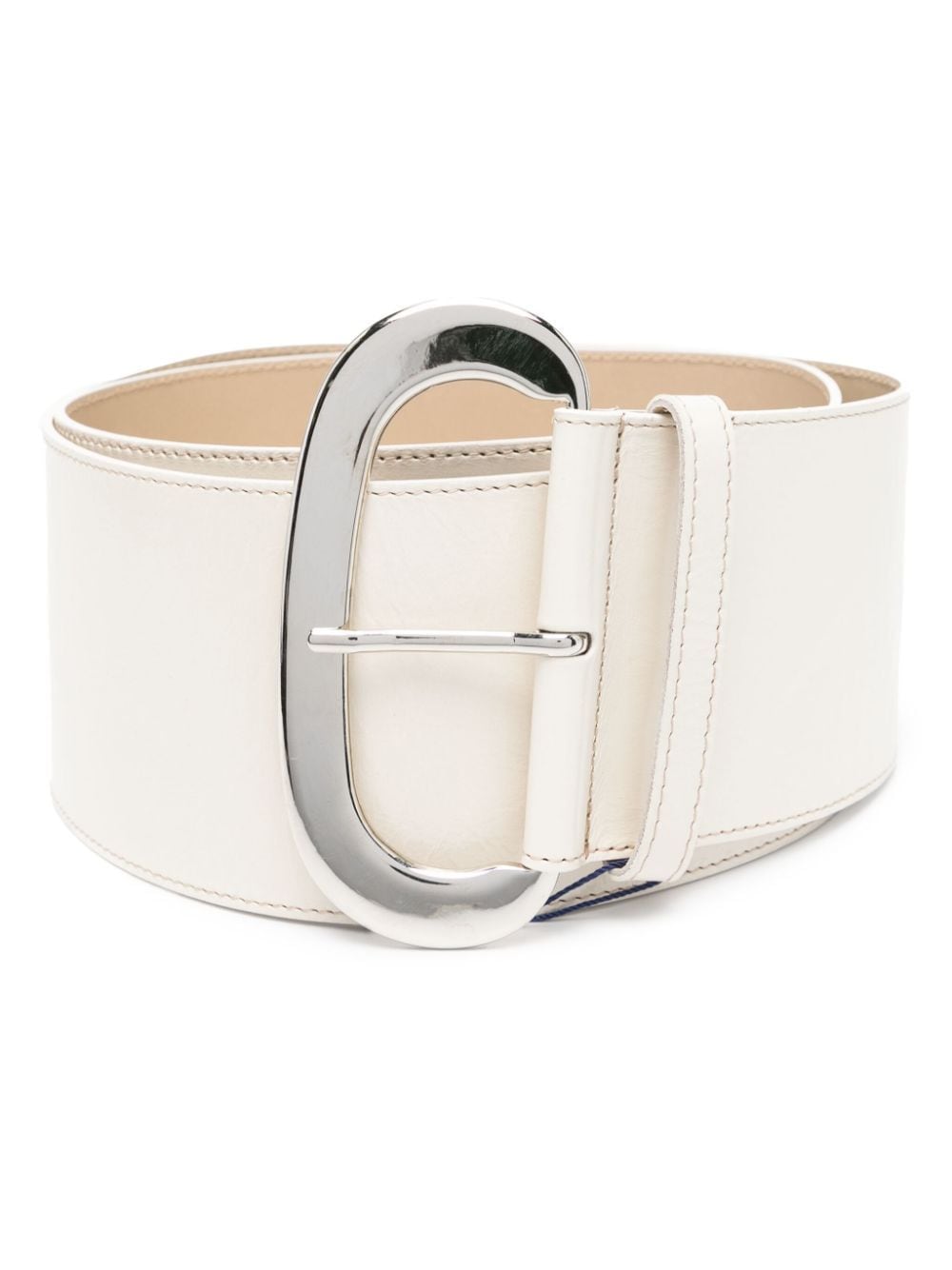 Paloma Wool Buckled Leather Belt In Neutrals