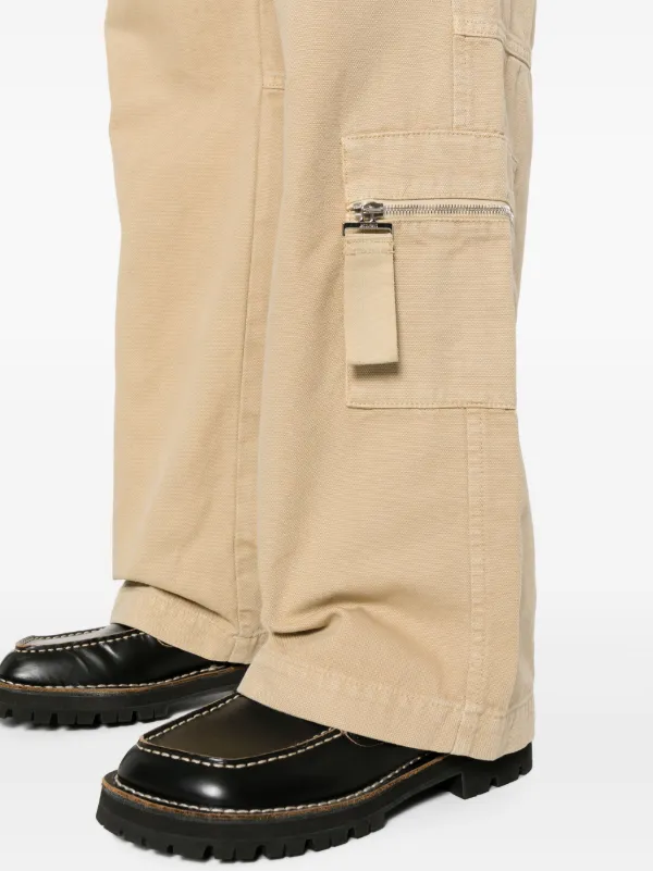 Jacquemus Le Cargo Marrone straight-leg Trousers | Neutrals