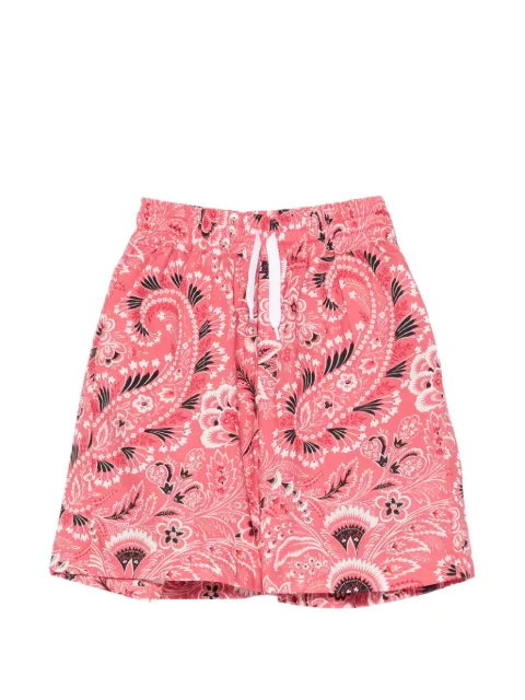 ETRO KIDS shorts con estampado de cachemira