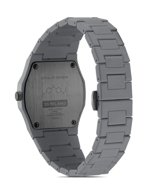 D1 MILANO POLYCARBON SPACE GREY 新品未使用 D1 Milano Polycarbon 37mm 腕時計 | グレー | FARFETCH JP