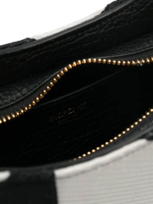Burberry Small Chess Shoulder Bag | Black | FARFETCH