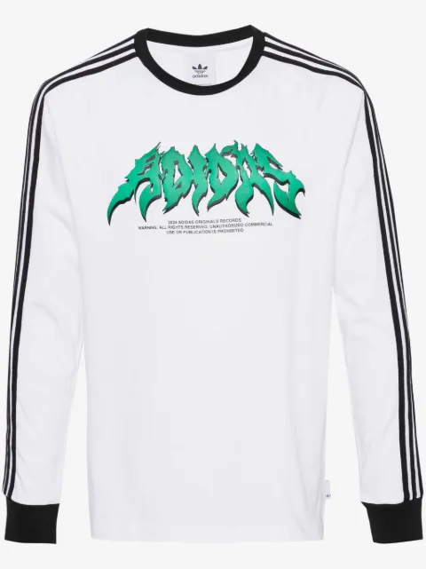 adidas T-shirt con dettaglio a 3 righe